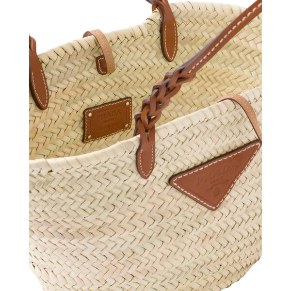 プラダ かごバッグ コピー ナチュラルファイバーバッグ/ 1BG314_2DIJ_F0A5T